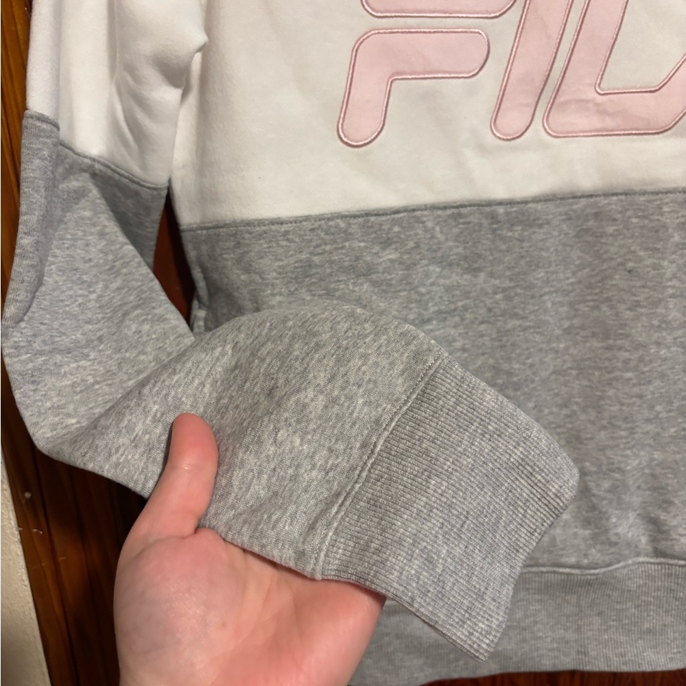 FILA Women's Color Block Crew Neck Sweater Size Small - Picture 5 of 6
